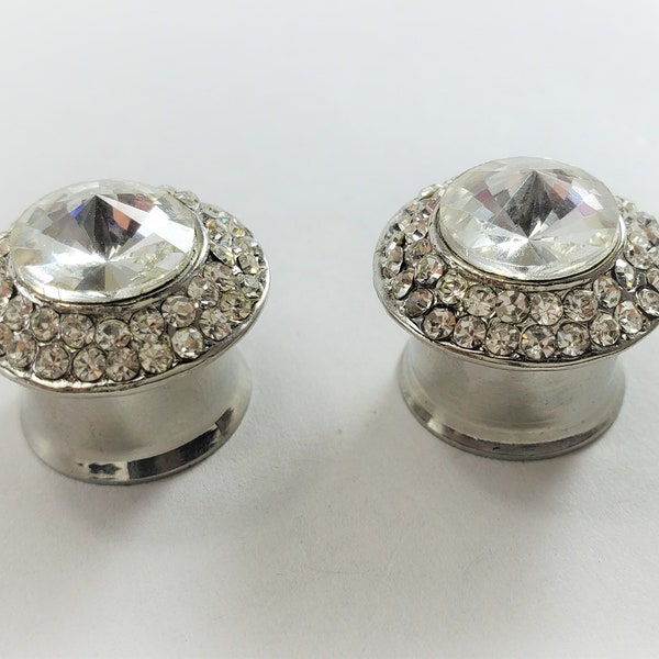 Diamond Wedding Gauges Etsy