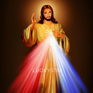 Divine mercy print