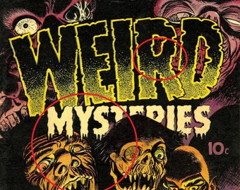 Horror Comic Cover