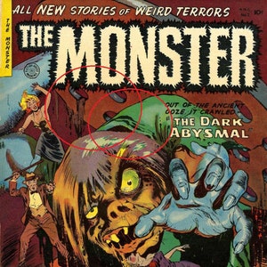 Horror Comic Cover