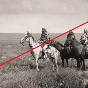 Three Piegan Blackfeet Chiefs