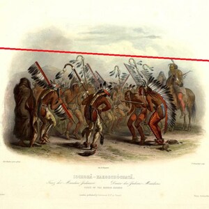 Dance of the Mandan Indians 1843