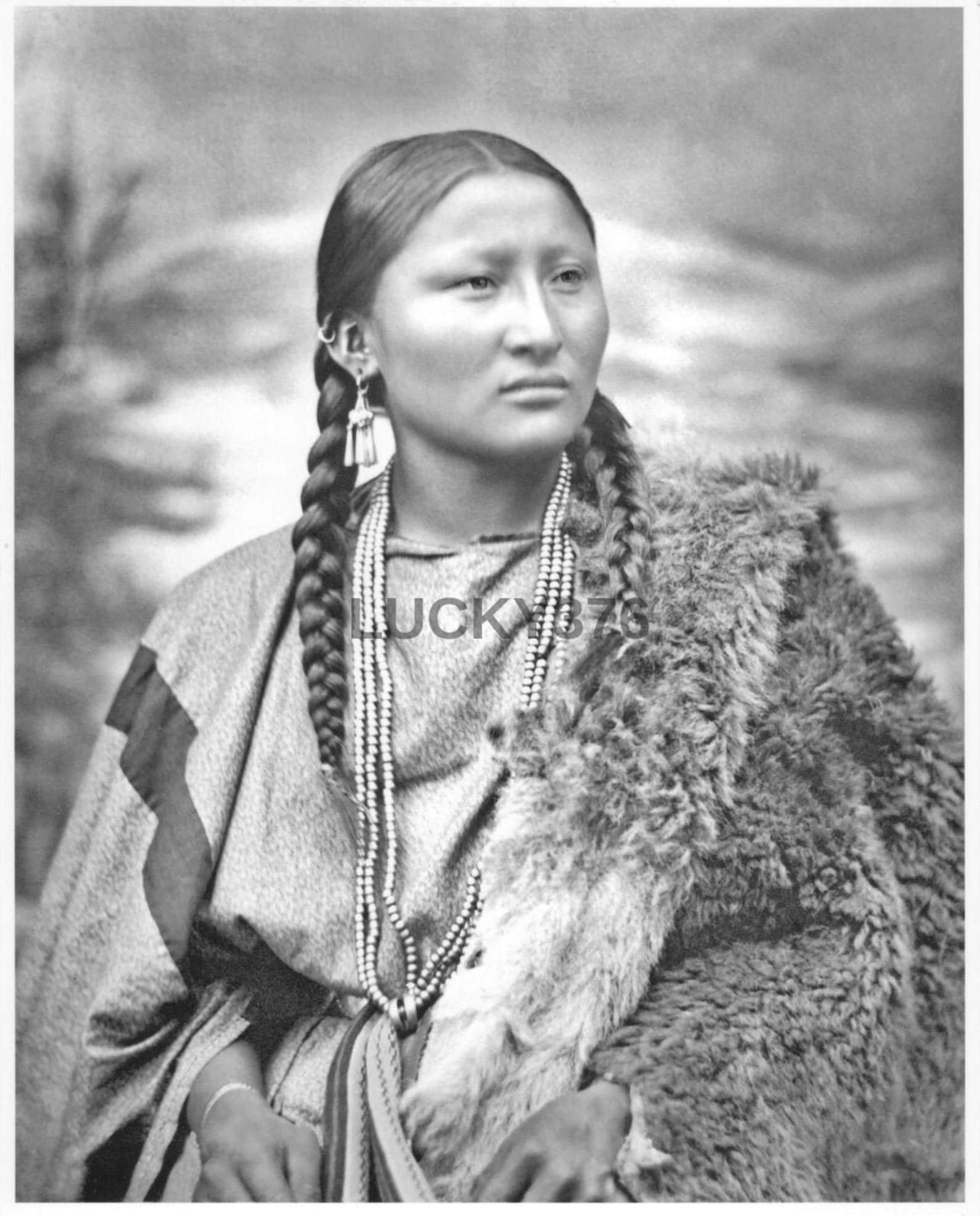 Arapaho Indian War Chief Pretty Nose 1879 . - Etsy
