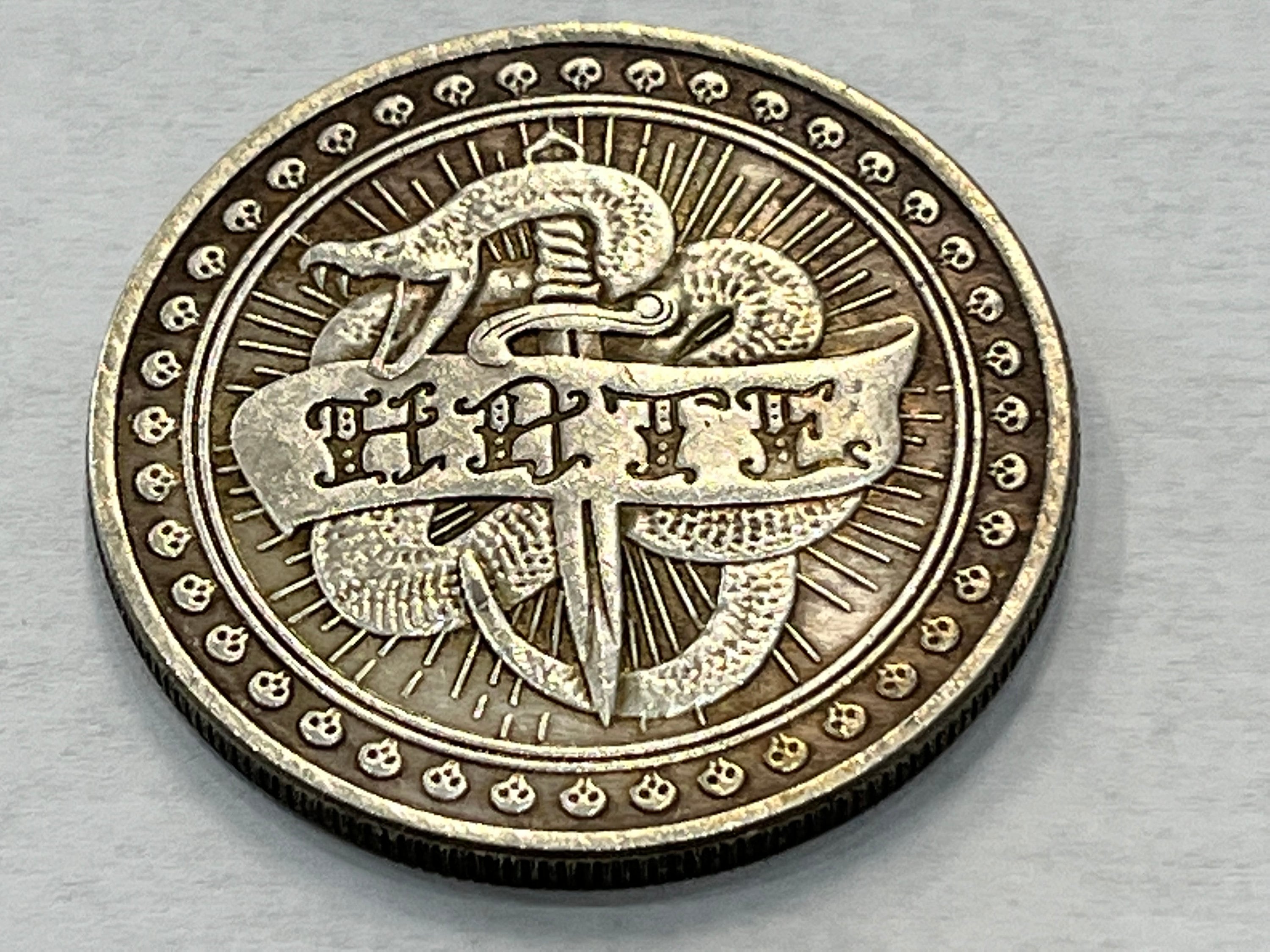 Coin of FATE . LOVE or HATE - Etsy