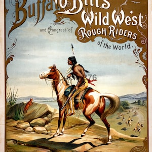 Buffalo Bill's wild west poster 2