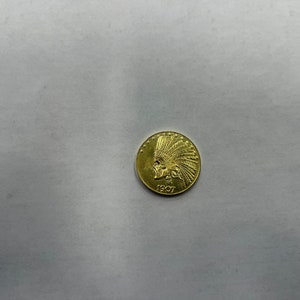 Moneda de oro de fantasía de diez dólares de Zombie/Novedad