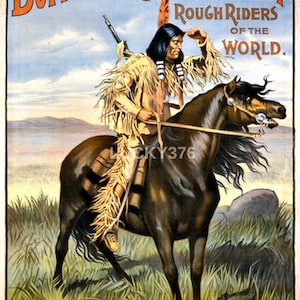 Buffalo Bill wild west poster