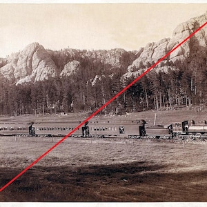 Train dans les Rocheuses, photo old west, western, trains,