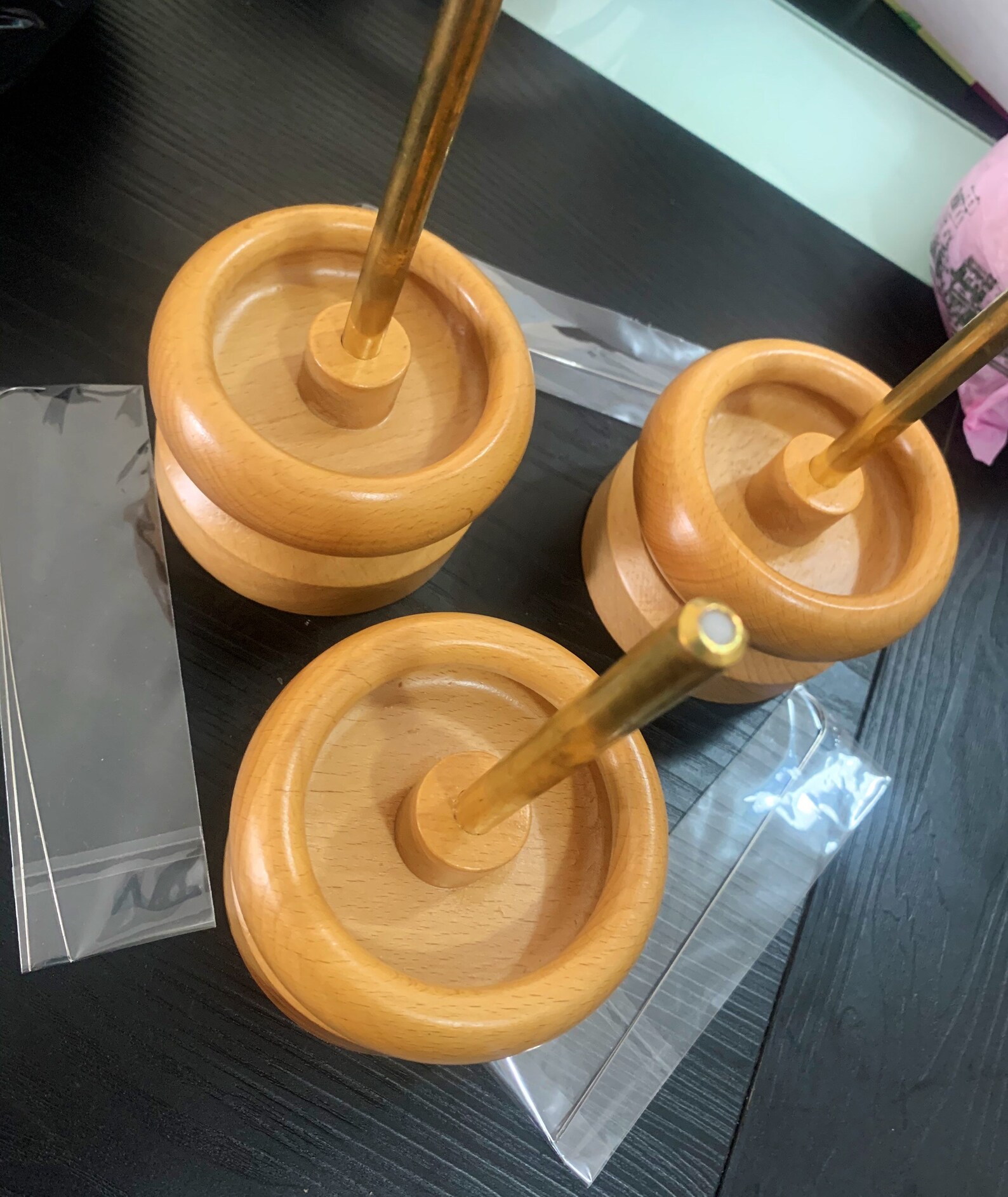 Bead Spinner beading device wooden bead spinner Etsy