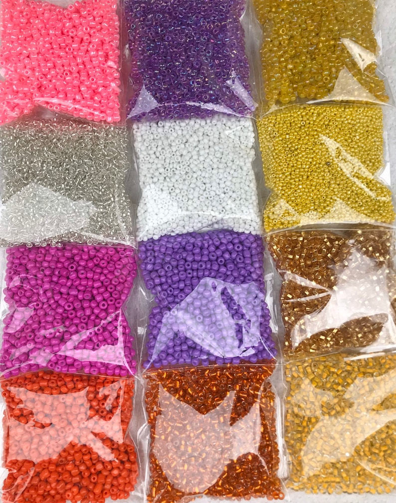 Beaders Packseed Beads Bulk Beads Bead Creators Beaded Etsy
