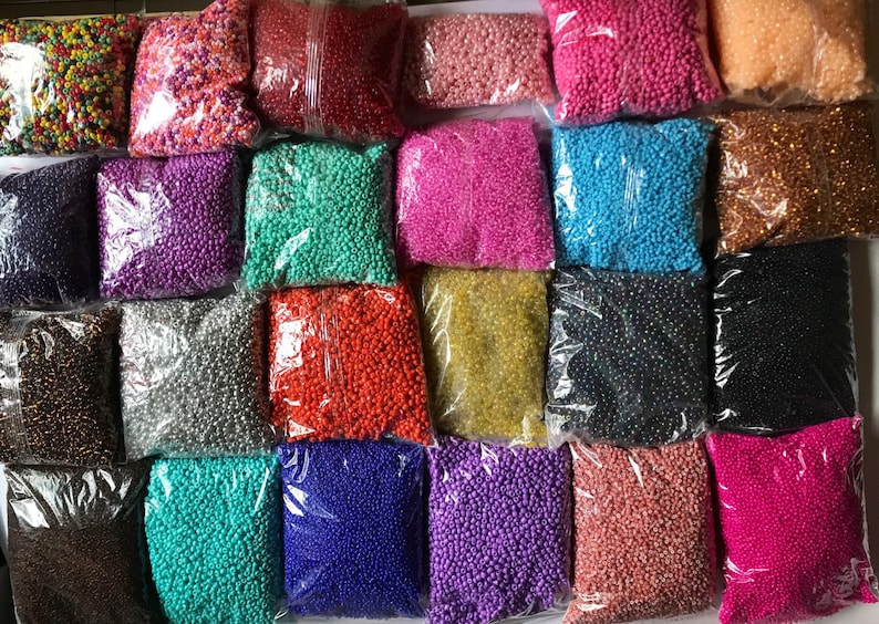 Beaders Pack bulk beads bead grab bags Etsy