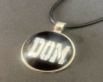 DOM Necklace or Submissive Collar Charm Kink Wear BDSM DDBG