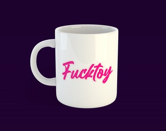Fucktoy 11oz or 15oz Ceramic Coffee Mug Sexy Kinky Fetish DDbg DDbg Gift FREE SHIPPING