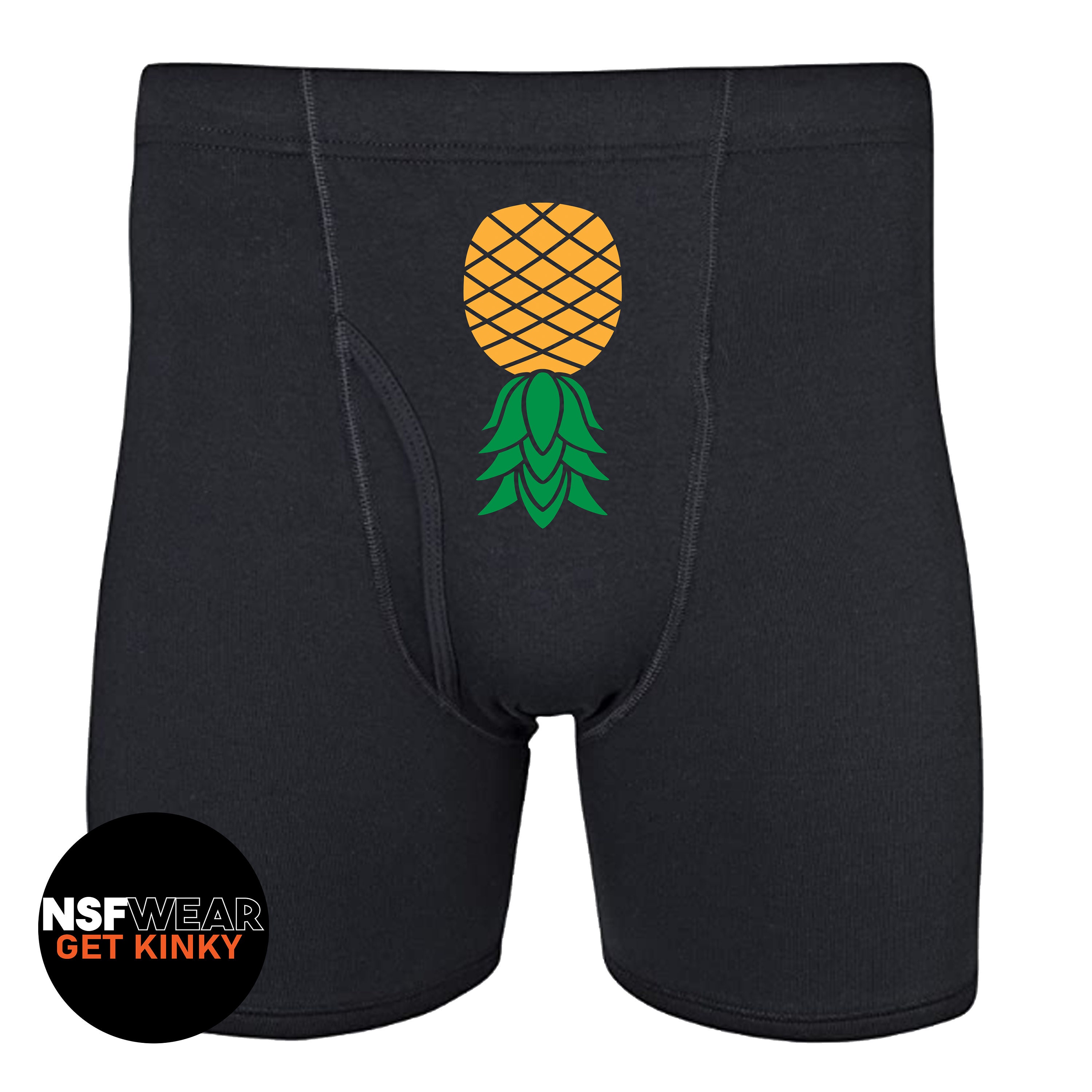 Upside-down Pineapple Gift for Him Valentines Day Swinger image