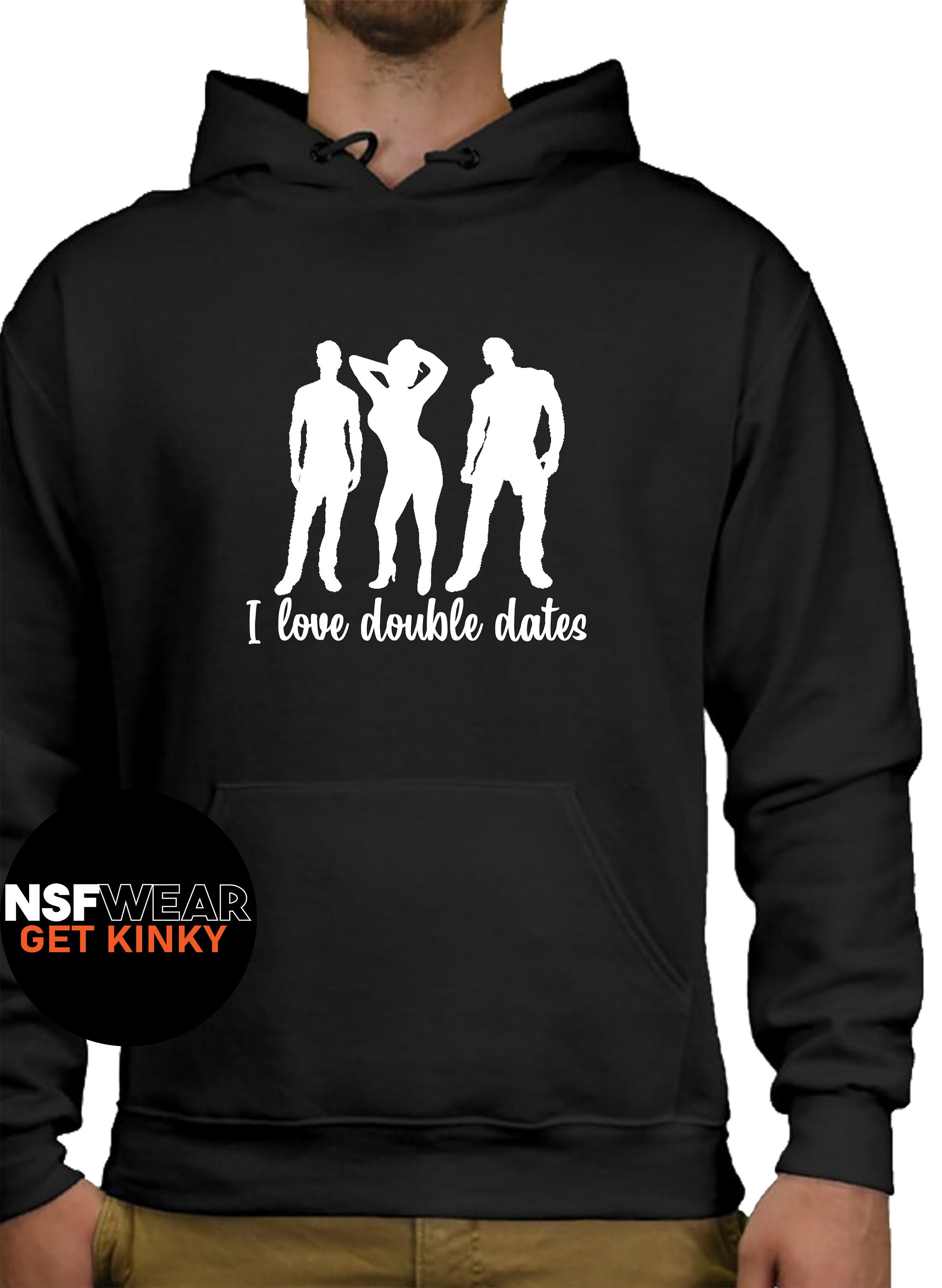 I Love Date Night Hoodie Swinger Hotwife Qos Group picture