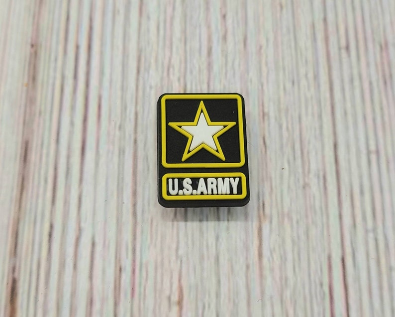 military croc charms