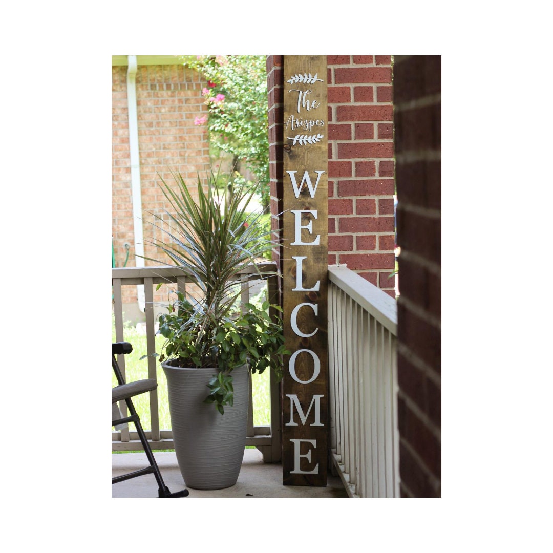 Personalized Welcome Signs - Etsy