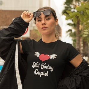 Nicht heute Amor Svg, Valentinstag Svg, Valentine Svg, Valentines Shirt Svg, Amor Svg Dateien, Amor Shirt Svg, Svg Designs, Png
