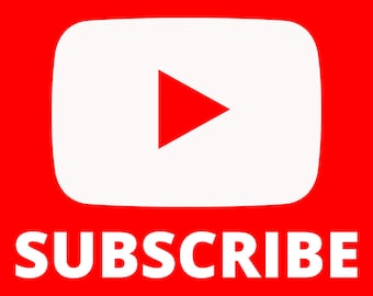 Red Subscribe button 4500x5400 png