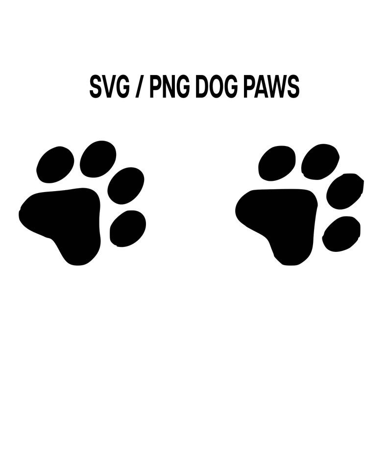 Dog Paws Png Dog Paws Svg Etsy