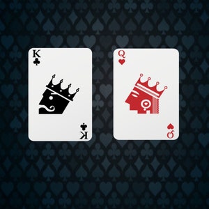 King playing card png queen playing card png