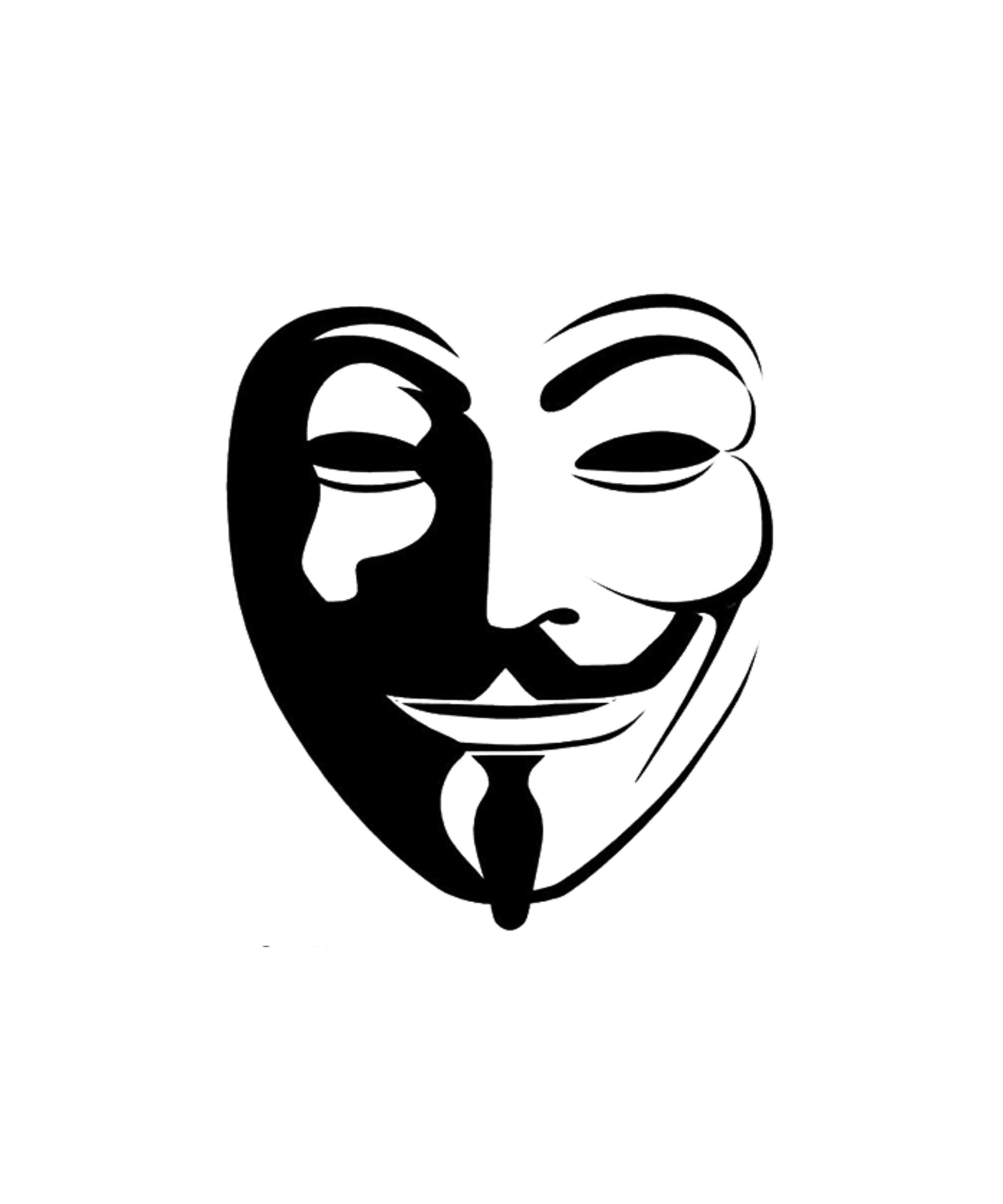 Anonymous Mask Svg Anonymous Mask Guy Fawkes Svg Guy - Etsy