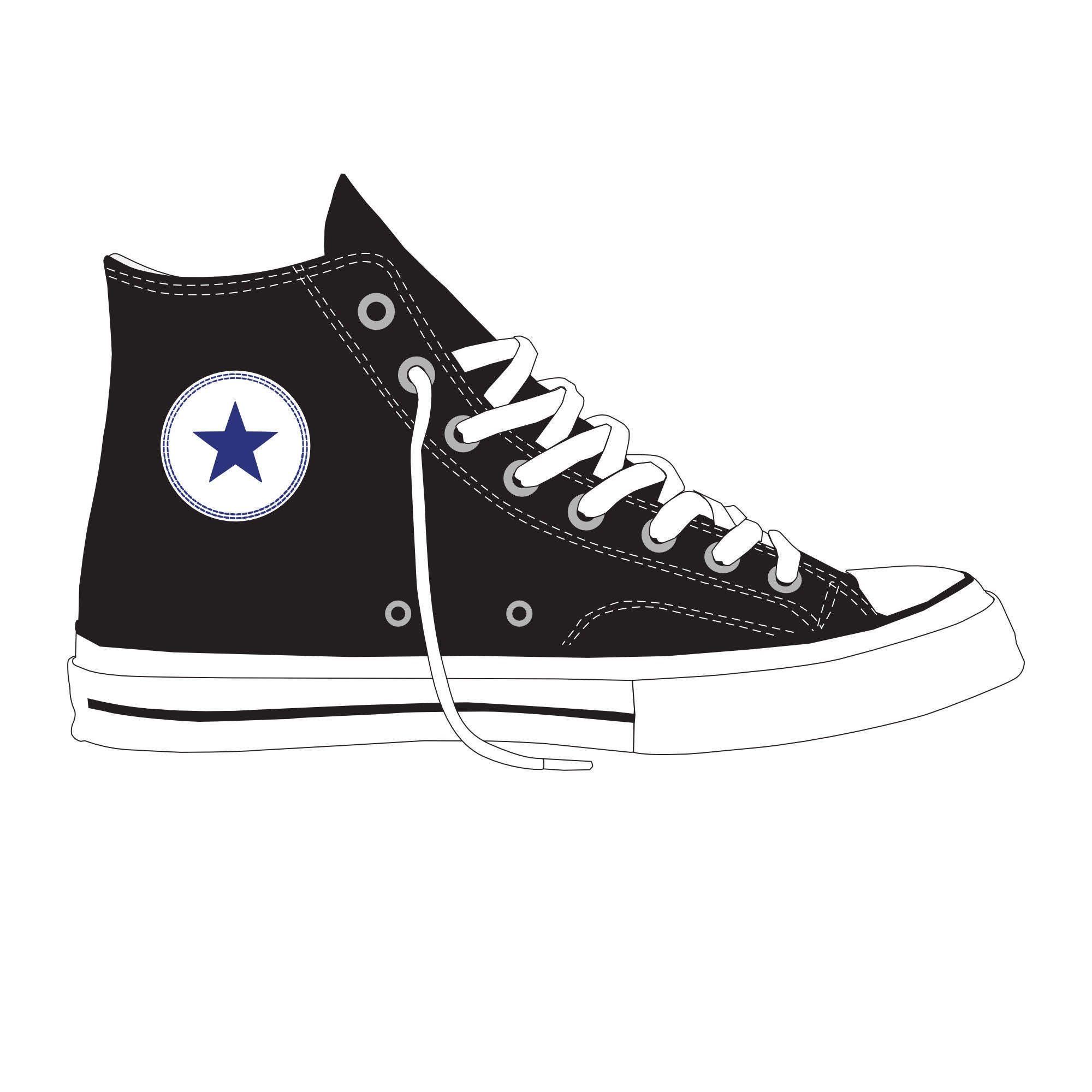 Chucks Svg Chucks Png Converse Svg Converse - Etsy