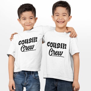 Cousin Crew SVG, Cousin svg, png instant download, Best cousin svg, Cousin Quote svg, New To The Crew svg, The Crew svg, Cousins svg