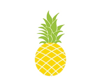 Pineapple SVG, Pineapple png Summer Svg, Svg Files, Cricut and Silhouette Cut Files