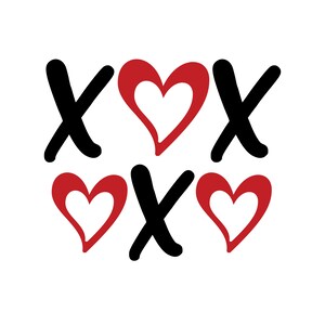 Valentines day png heart png tic tac toe valentine design xoxoxo png
