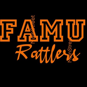 FAMU svg - Rattlers svg - Easy cut file - Single layer Florida A&M svg - HBCU svg - Simple svg - Rattler pngl - Beginner Cricut