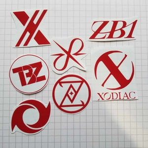 K-pop Vinyl Decal Custom | ZB1 Omega X The Boyz Trendz Xodiac Xdinary Heroes