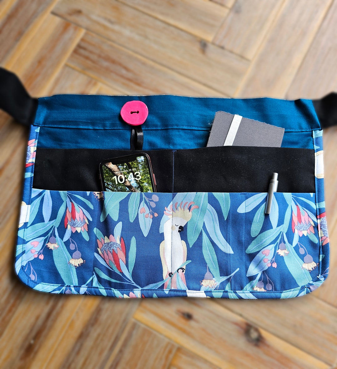 Teachers Apron, Utility Apron, Chicks Tool Belt, Gardening Apron, Pre