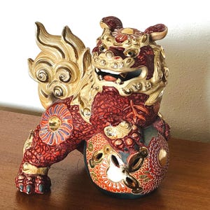 Kutani Foo Dog - Etsy