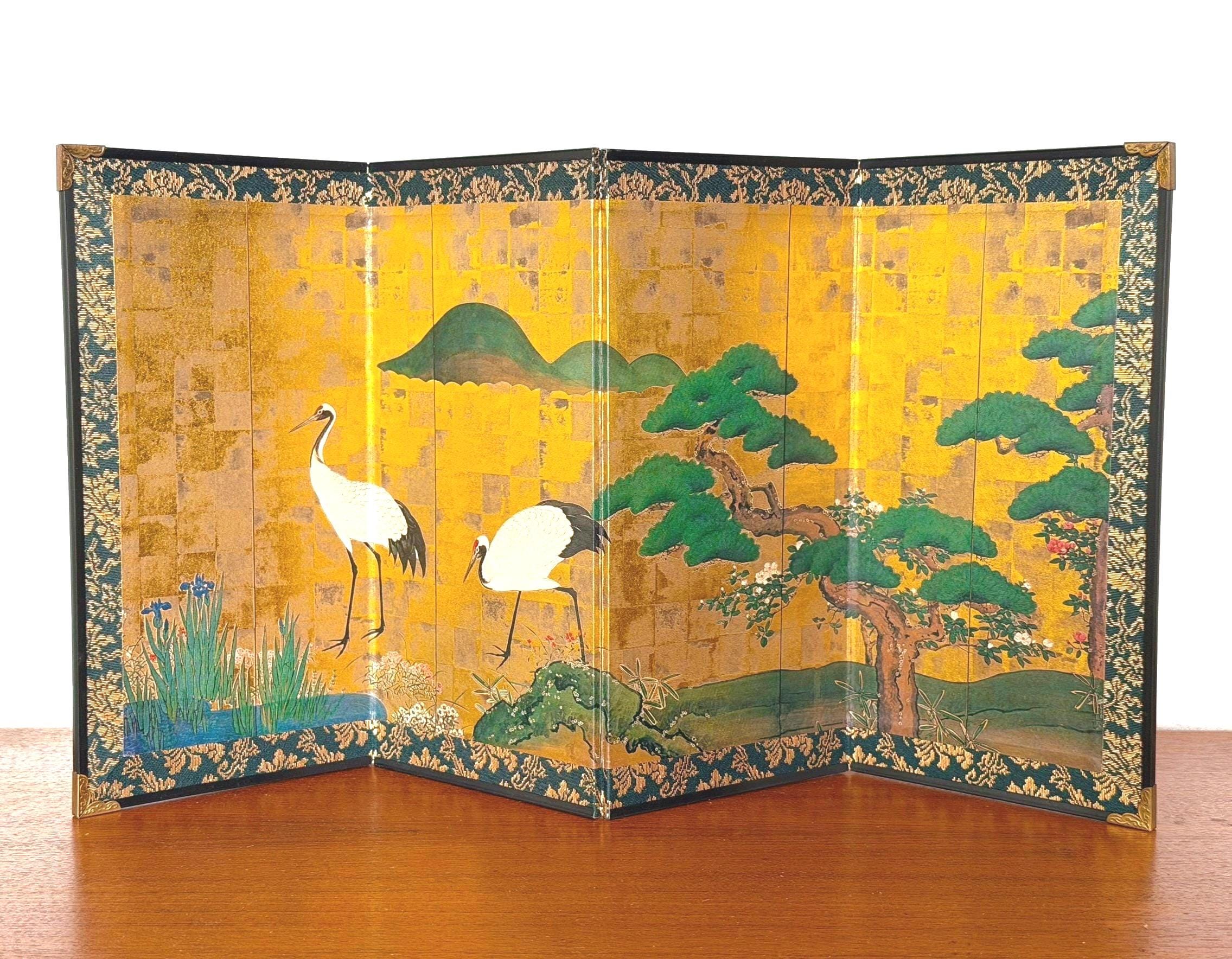 Antique Japanese Screens - Etsy