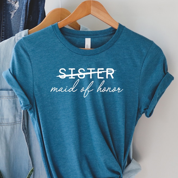Maid of Honor Shirt - Etsy