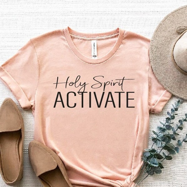 Activated Holy Spirit Shirt - Etsy