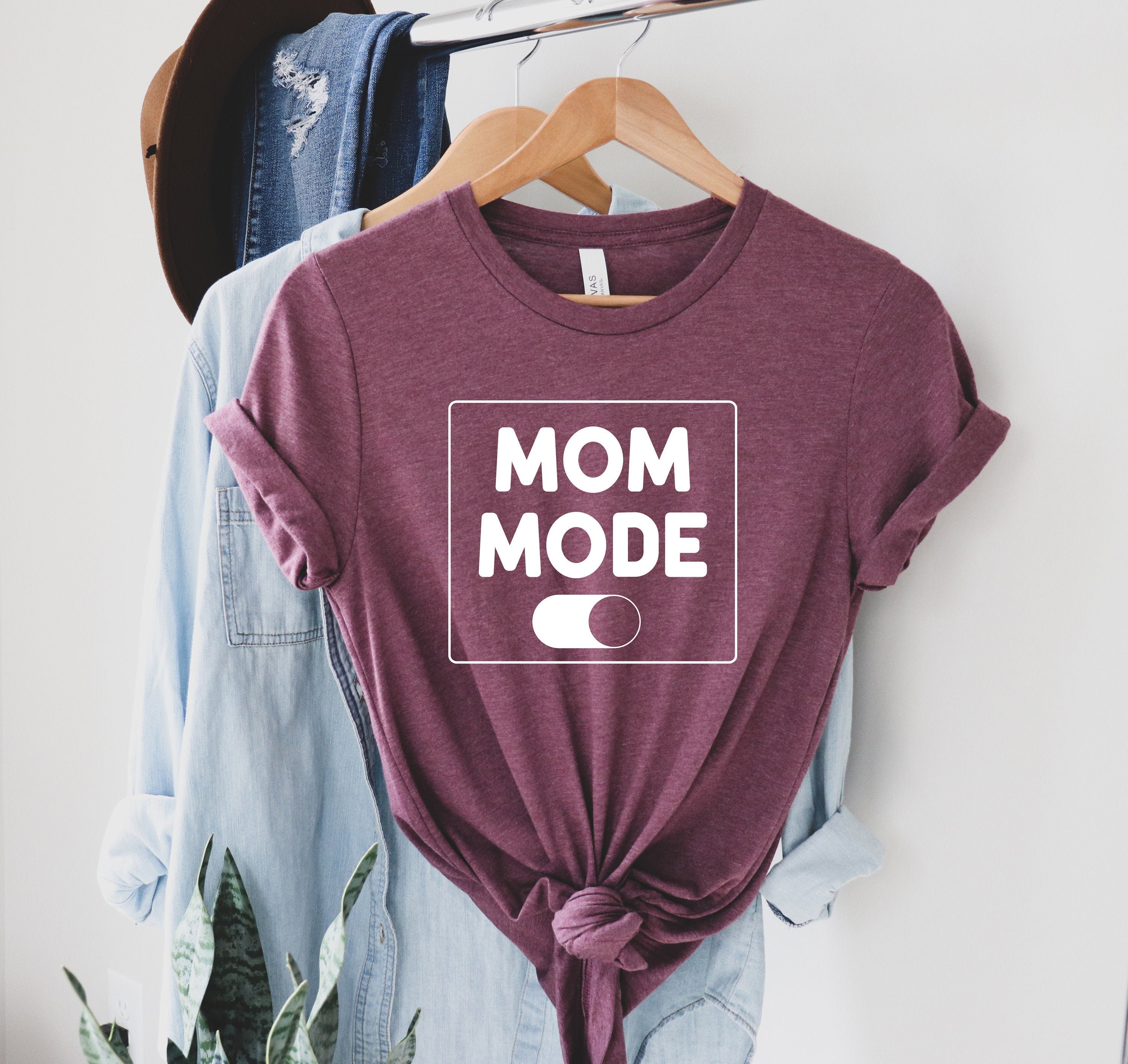 Mom Mode On Shirt Mom Tee Mama Shirt Mother’s Day | Etsy