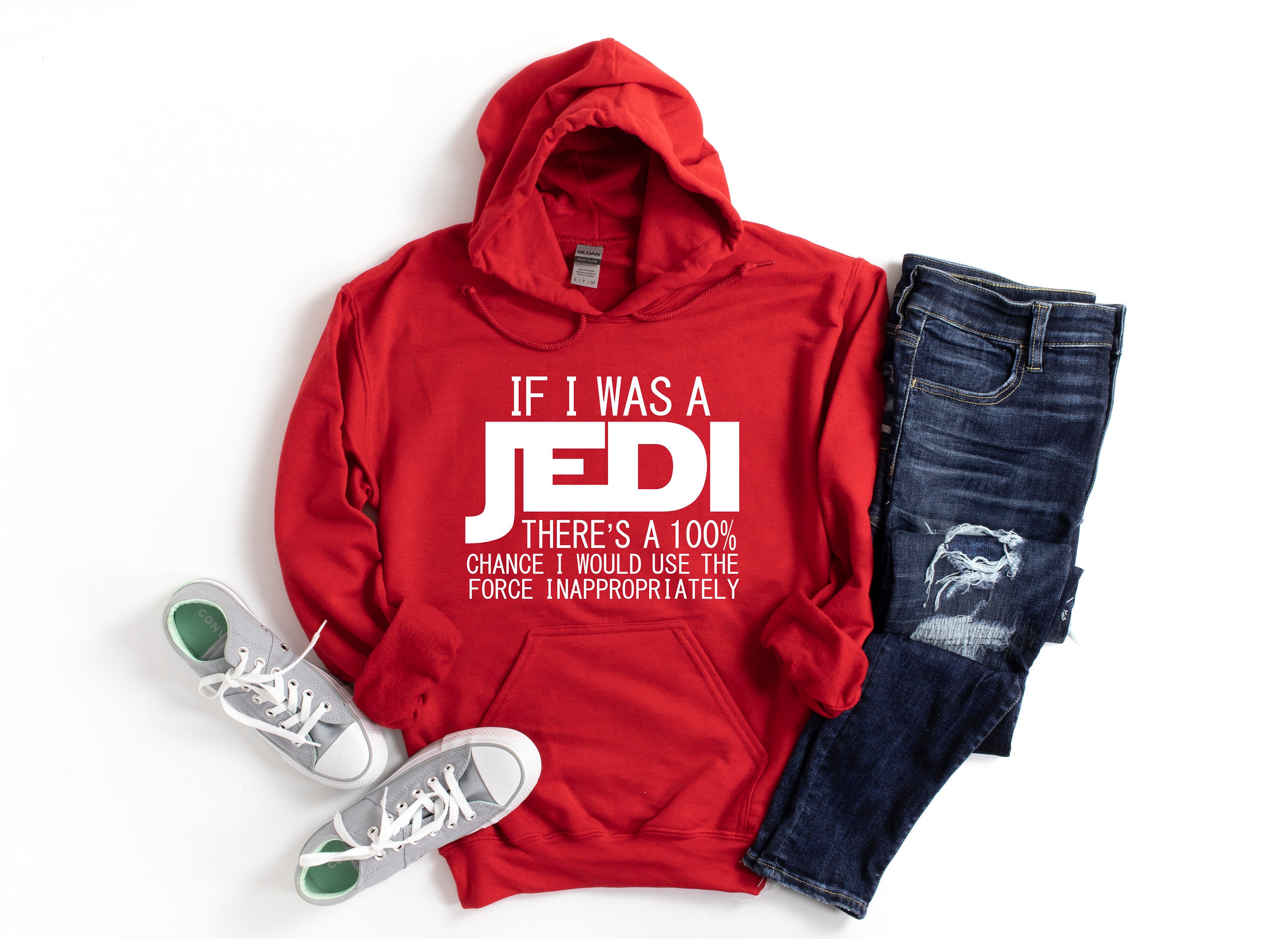 If I Was a Jedi Hoodie Jedi Hoodies 