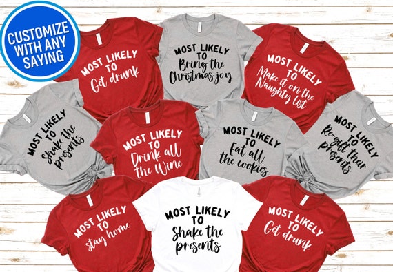 Etsy family christmas shirts Clearance