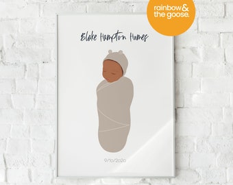 Download Birth Announcement Svg Etsy