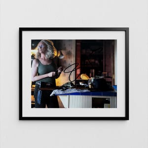 Jamie Lee Curtis Autograph Halloween Signed Poster Authentic Signature with COA