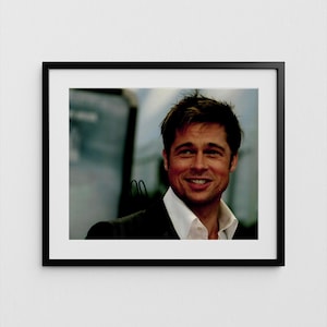 Brad Pitt Autograph Meet Joe Black Signed Poster Authentic Signature with COA