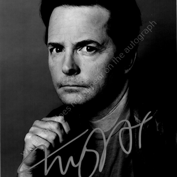 Michael J Fox Autograph Signing 2025 Luise