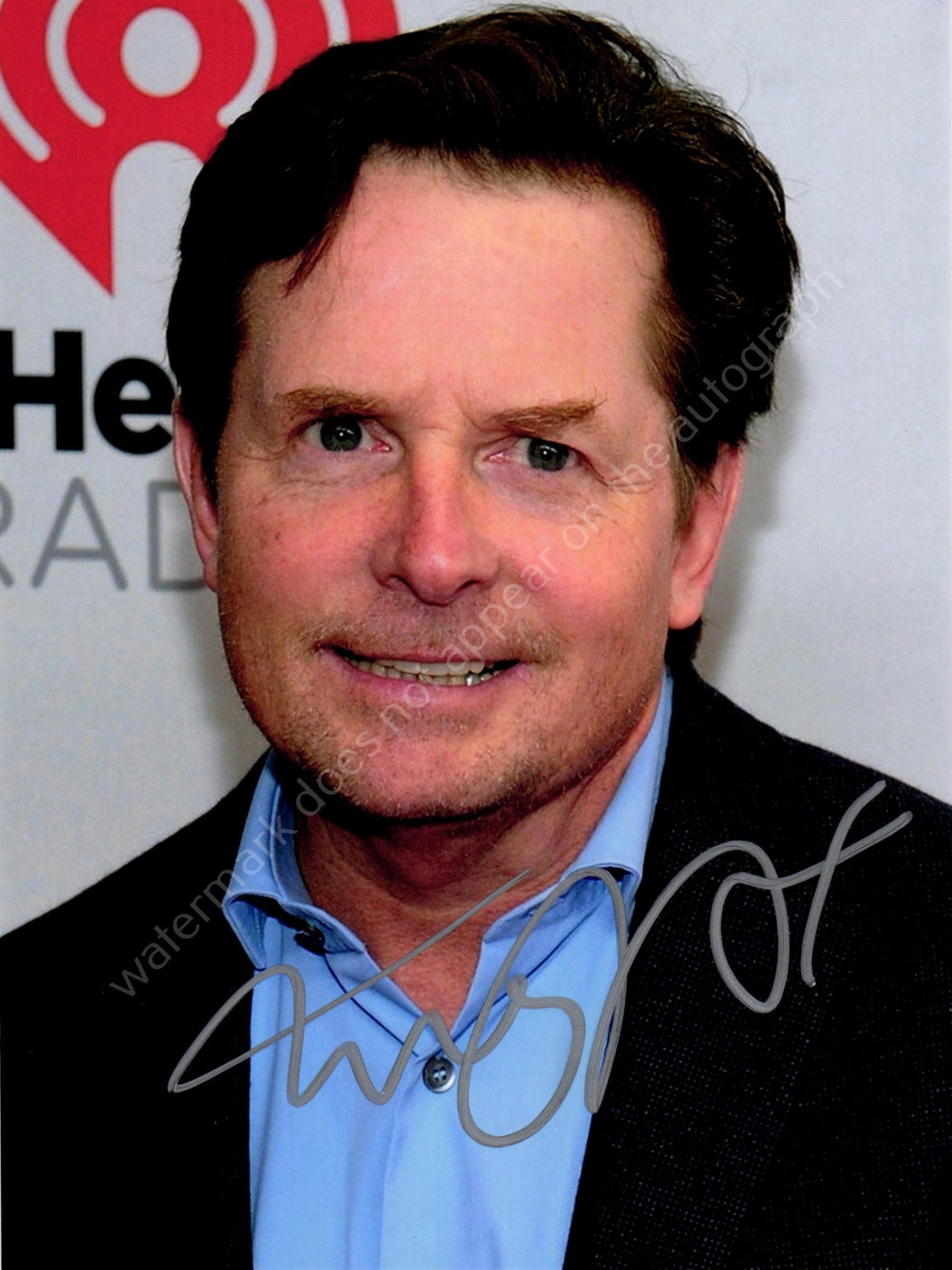MICHAEL J. FOX Autograph Signed Photo 6x8 Signature With COA Etsy