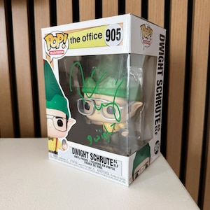 Rainn Wilson Signed Funko Pop Dwight Schrute Autograph The Office Signature with COA