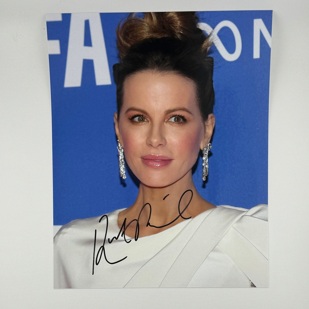 Kate Beckinsale Autograph Authentic Signed Photo Signature With COA Etsy