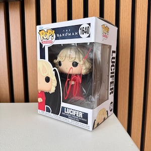 Gwendoline Christie Signed Funko Pop Lucifer Autograph The Sandman Signature with COA