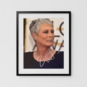 Jamie Lee Curtis Autograph Halloween Signed Poster Authentic Signature with COA