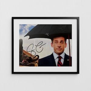 Steve Carell Autograph Evan Almighty Signed Poster Authentic Signature with COA